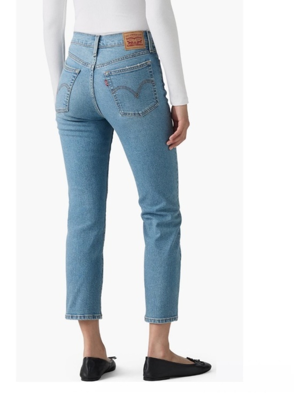 Levi's
Wedgie High Waist Ankle Straight Leg
Jeans